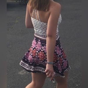 DIVIDED by H&M boho style floral dress - Size 2